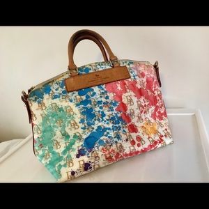 Dooney & Bourke 1975 Splash Vanessa Satchel
